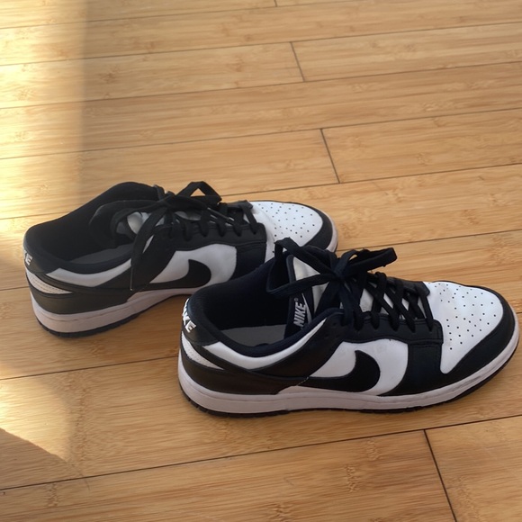 Nike Dunk Low Retro White Black Panda (2021) (Women's) (Size 9W) - Picture 6 of 6